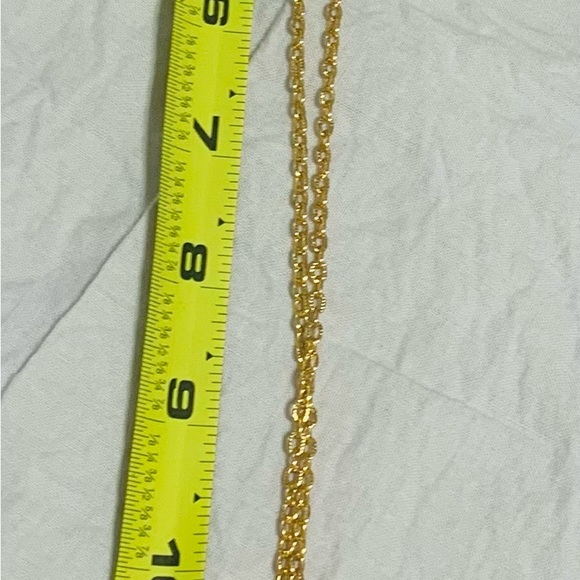 24” Goldtone Necklace w/ 2” Screw Pendant - Picture 9 of 10